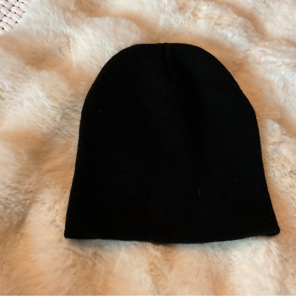 Nike Jumpman Logo Black Beanie with White Logo - Picture 3 of 4